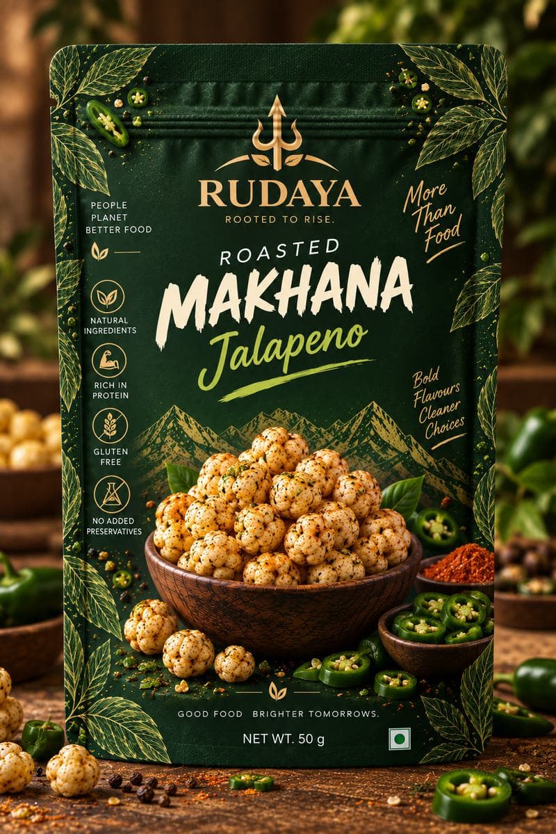 Roasted Makhana — Jalapeño