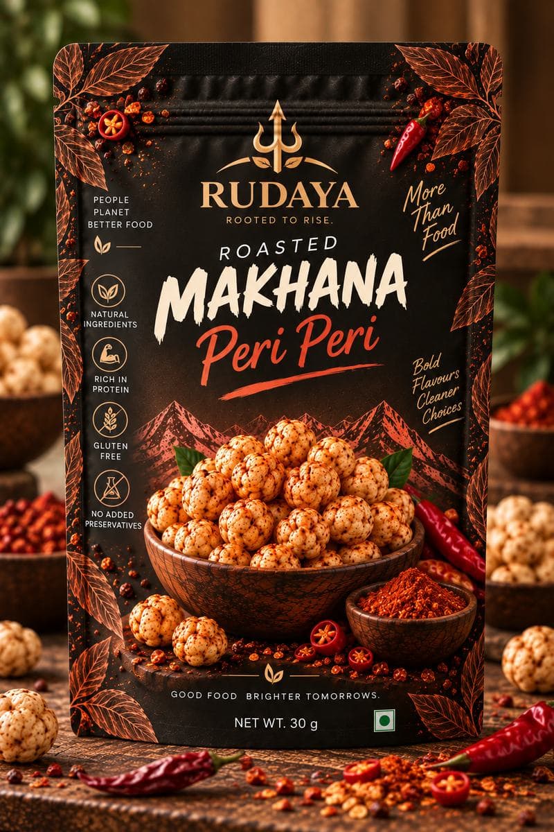 Roasted Makhana — Peri Peri